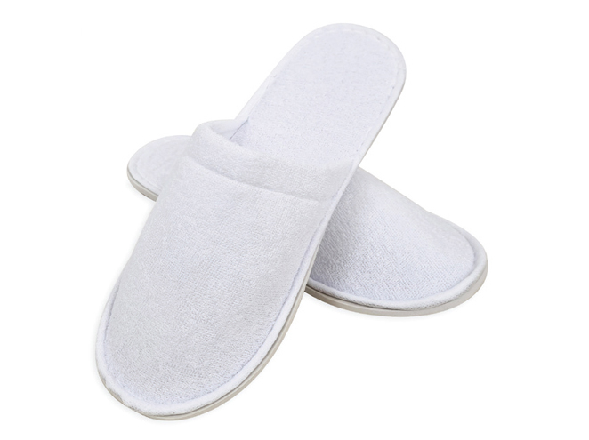 מארז כפכפי ספא ממגבת