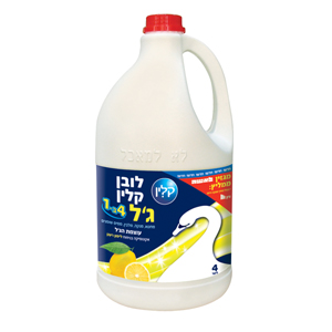 לובן קלין ג'ל בניחוח לימון 4 ליטר