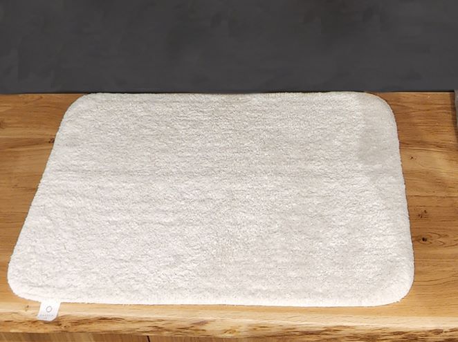 שטיח אמבטיה 80*50 - בטקסטורת פרווה - 100% כותנה