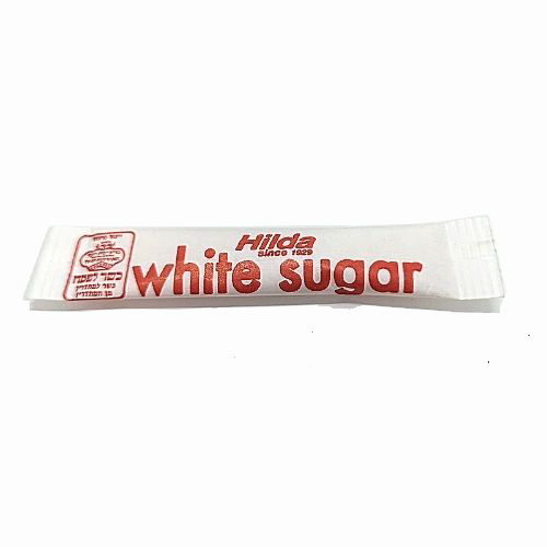 קרטון (1000 יח') מקלות סוכר לבן