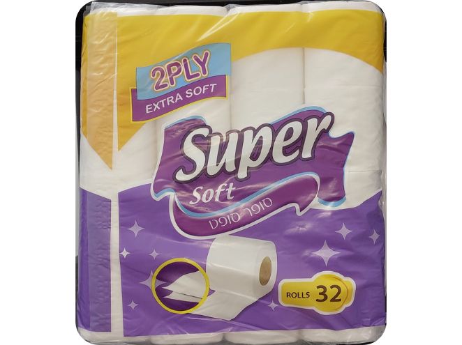 נייר טואלט 32 גלילים | 2PLY | רך במיוחד