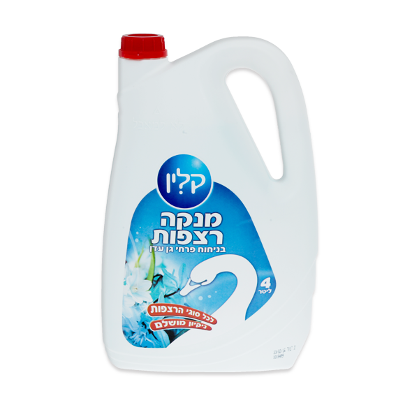 מנקה רצפות בניחוח פרחי גן עדן 4 ליטר - קלין 