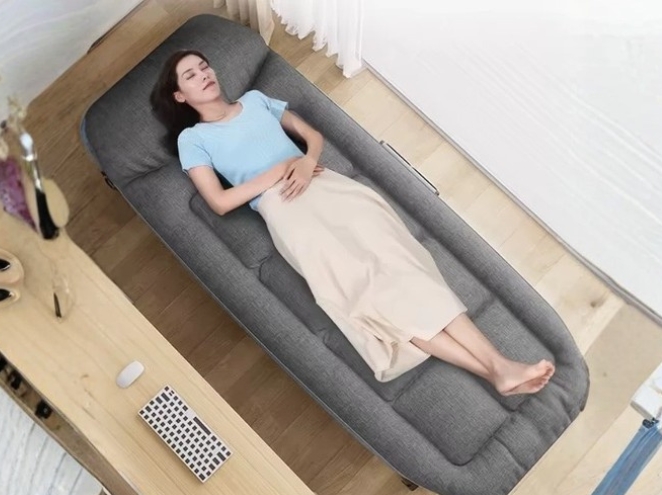 מיטה מתקפלת FOLDING BED DELUXE NAVY