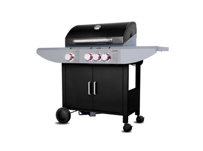 גריל גז 3 מבערים Char Grill + כירת צד KYQ-K23ST
