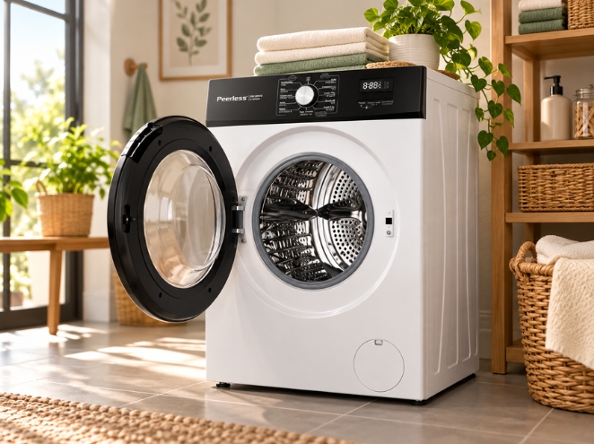 מייבש כביסה 8 קג לבן פירלס PR-80WL1V | Peerless