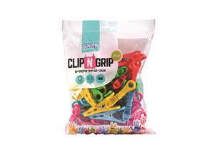 50 יח' אטבי ג'וי צבעוניים - JOY - שייני