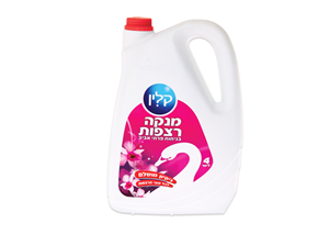 מנקה רצפות בניחוח פרחי אביב 4 ליטר - קלין